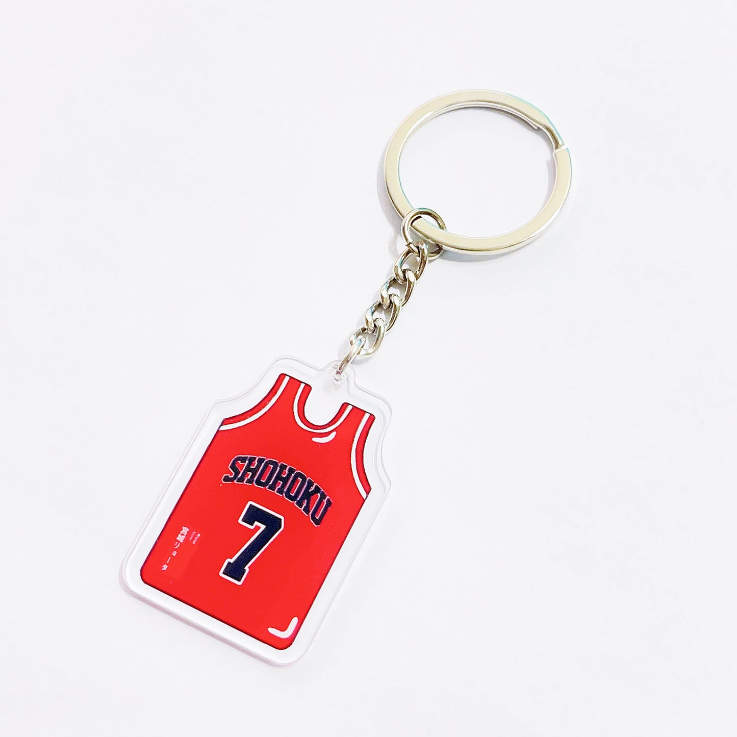Custom Sports Jersey Number Acrylic Keychain – Personalized Athlete Gift for Fans & Teams