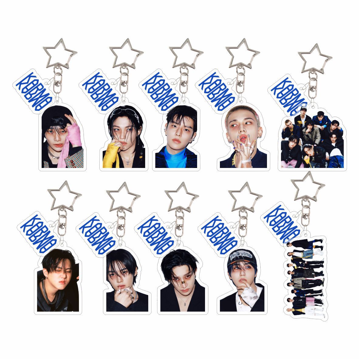 Stray Kids ‘KARMA’ Acrylic Keyring Charm – Official Merchandise