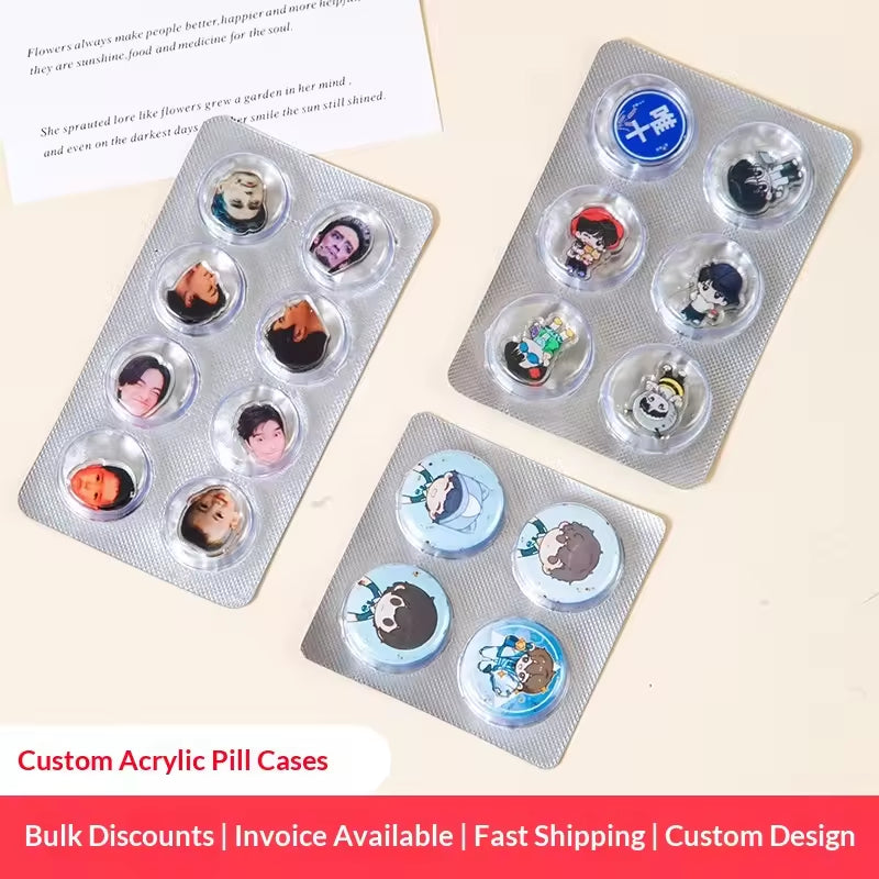 Acrylic Shake Custom Cartoon Star Anime Free Design Customizable Exchange Secondary Dimension Small Gift Peripheral