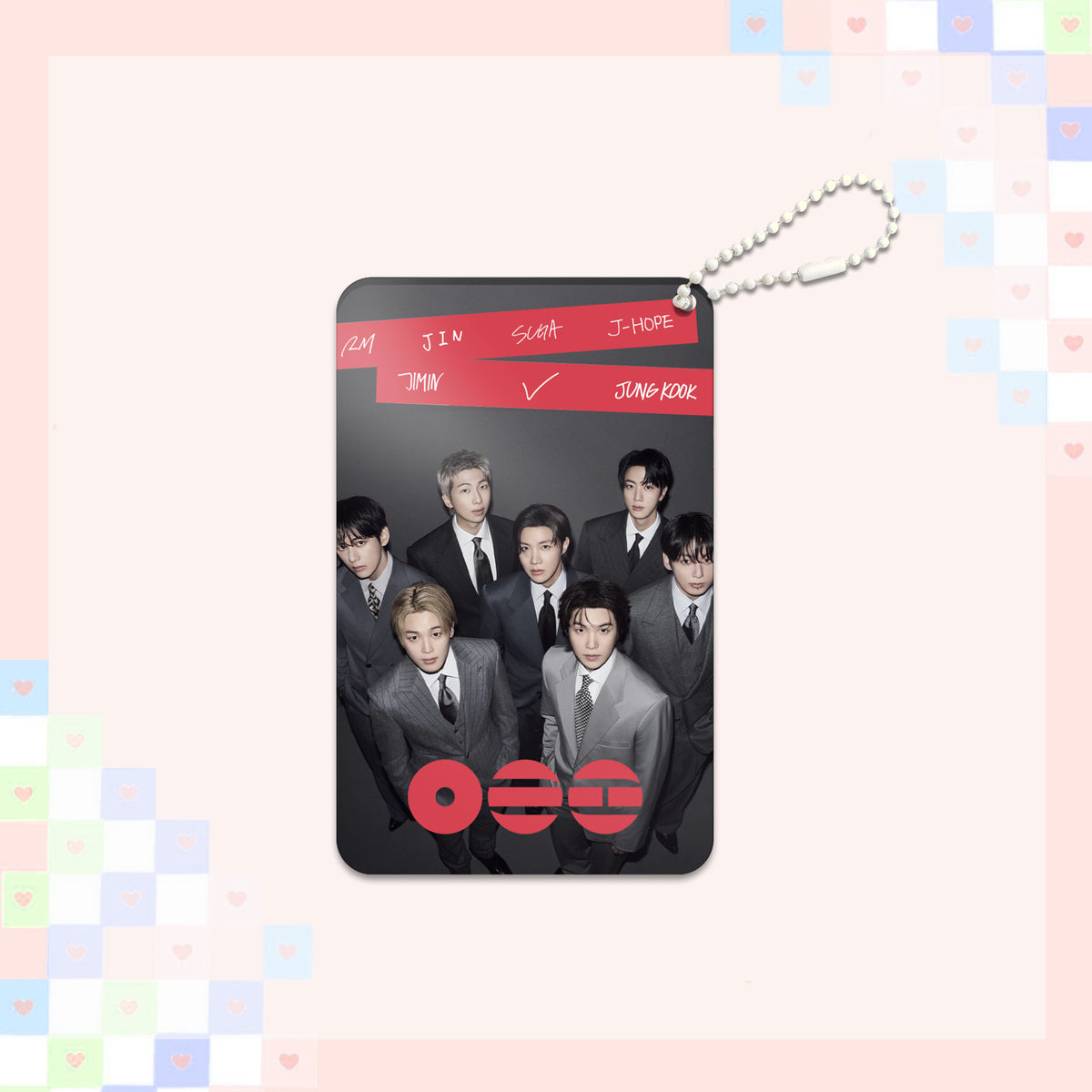 KPOP Custom Keychain Idol World Tour 3-inch ARIARNG Acrylic Keychain Digital Photo Video Recording Fashionable