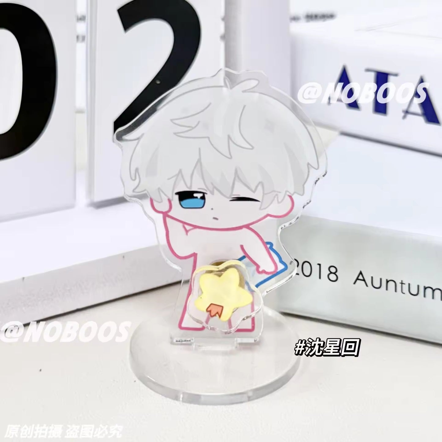 Custom Acrylic Rotating Standee Love and Deepspace Cartoon Character Sign Custom Acrylic Charm