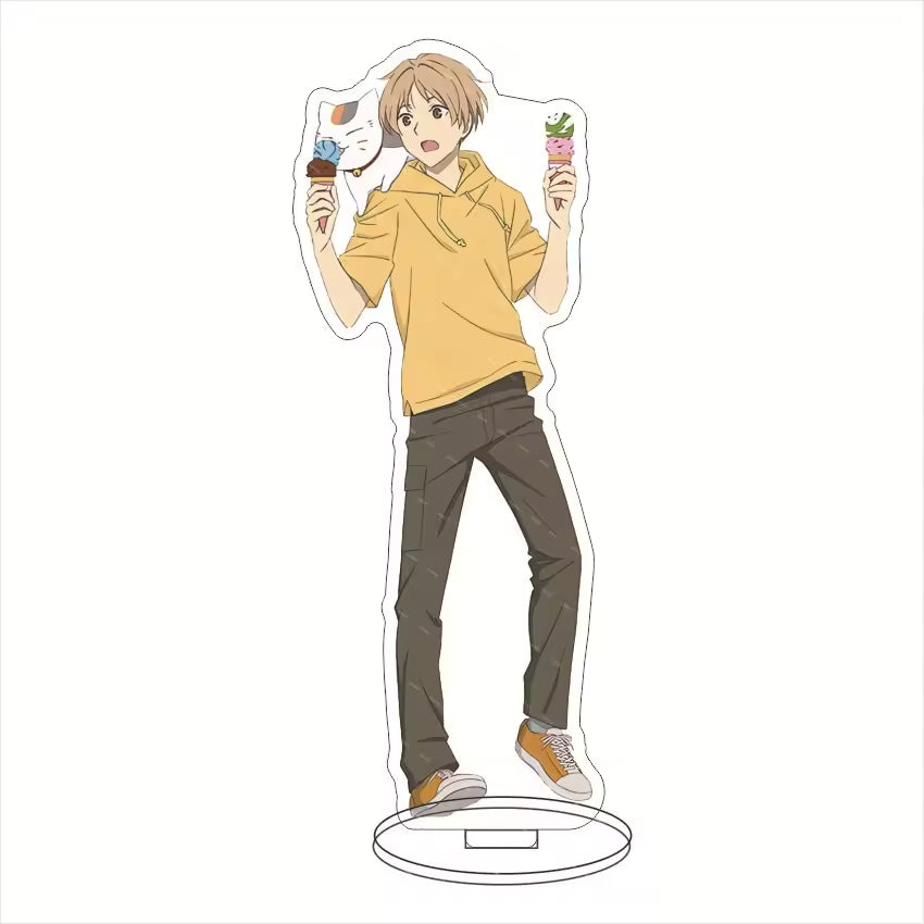 Custom Acrylic Standee Ornament Featuring Kiyoshi Natsume (Cat Teacher) Reiko Natsume Character Design Birthdaye