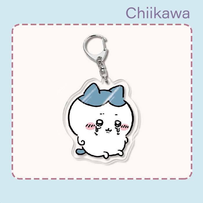 Japanese Anime Chiikawa Acrylic Keychain Hachiware Usagi Cute Lightweight Bag Pendant Decoration Gift