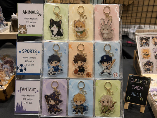 What Packaging Makes Acrylic Keychains Easier to Sell at Fan Events and Pop Culture Booths?