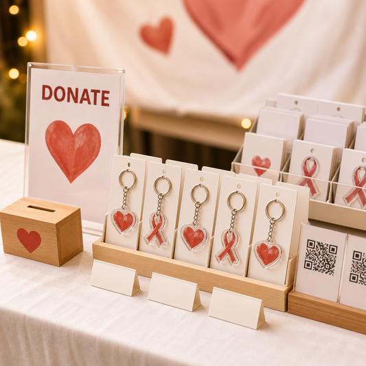 Custom Acrylic Keychains for Fundraising: Small Merch Ideas With Real Support Value