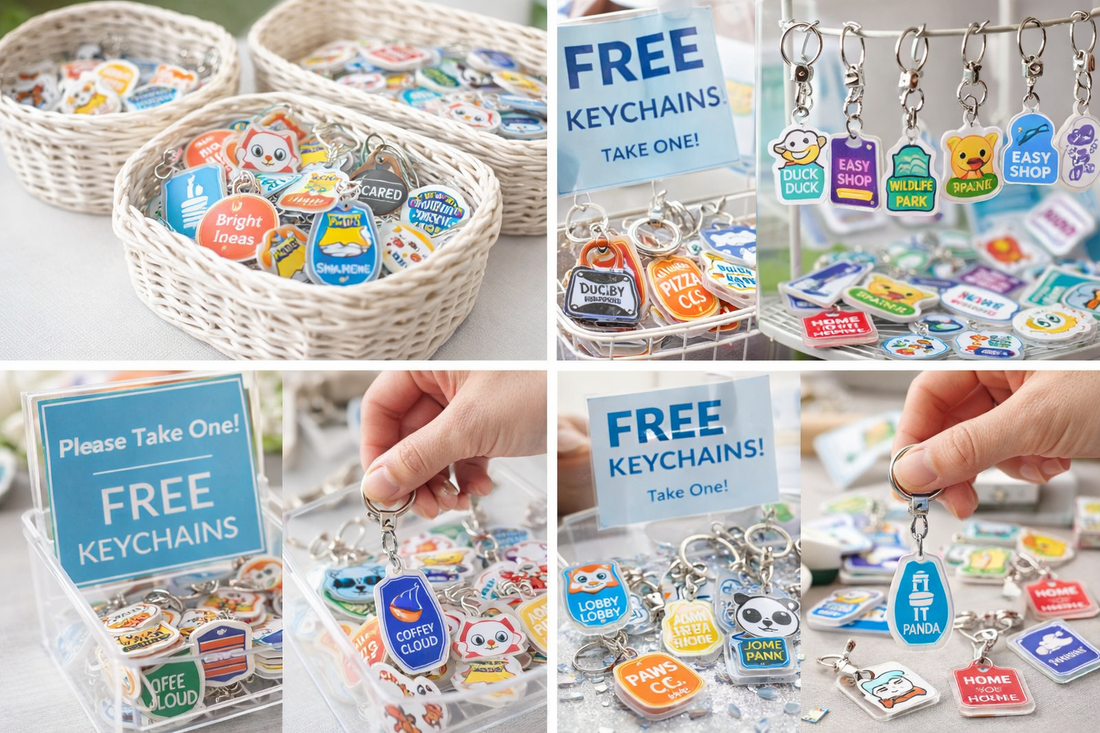 Why Small Acrylic Giveaways Can Create Long-Term Brand Visibility
