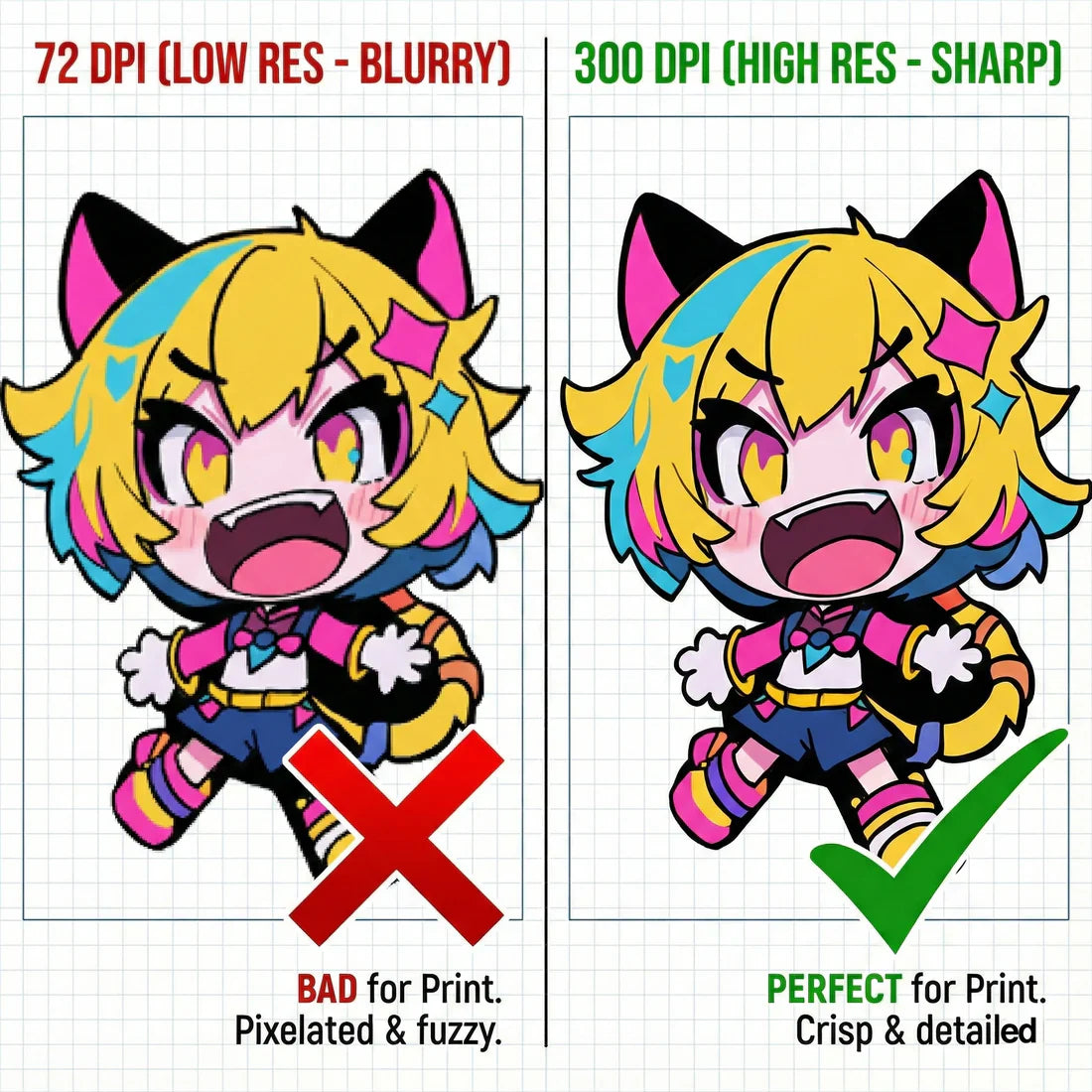 Best File Formats for Custom Acrylic Keychain Printing