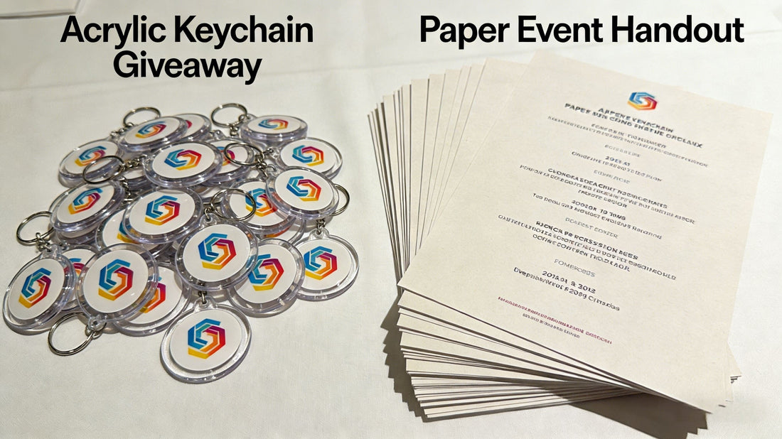 Why Practical Acrylic Giveaways Often Outperform One-Time Event Materials