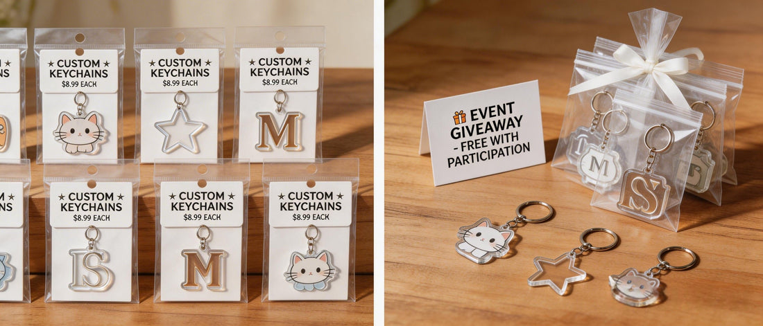 What Packaging Option Works Best for Acrylic Keychains in Retail and Events?