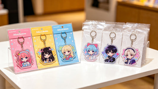 Are K-Pop and Anime Acrylic Keychains Better with Card Packaging or Simple Bags?