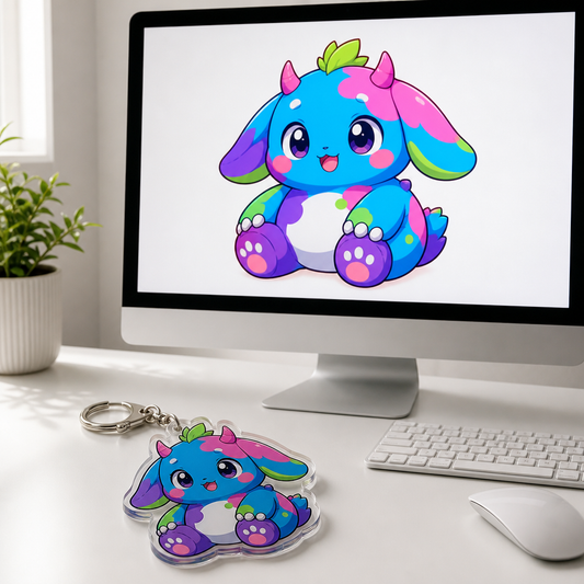 RGB vs CMYK for Acrylic Keychain Printing: Which Color Mode Should You Use?