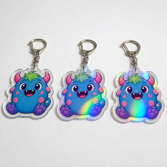 Acrylic Keychain Finish Guide: Clear, Glitter, Holographic, Frosted or Epoxy?
