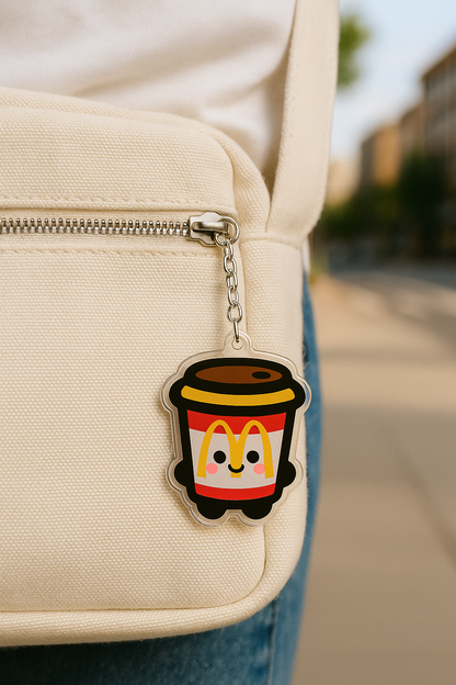 Yakelike Custom Cartoon DIY Keyring