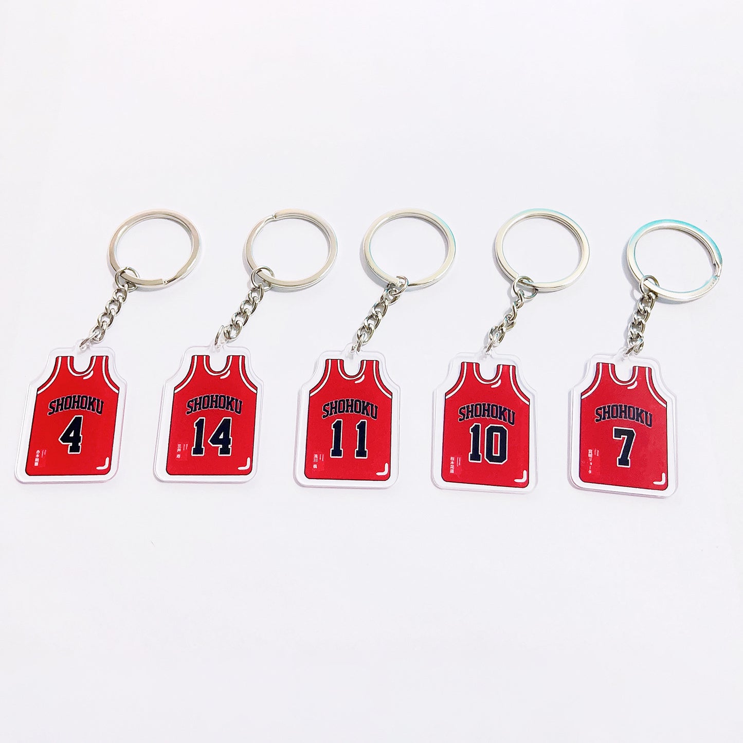 Custom Sports Jersey Number Acrylic Keychain – Personalized Athlete Gift for Fans & Teams