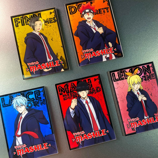 Anime Style Acrylic Square Fridge Magnets Magic School Inspired Magnetic Refrigerator Decor Custom