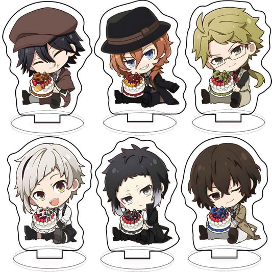 Bungo Stray Dogs Acrylic Stand Figure – Anime Character Desk Decor HD Collectible Display Gift