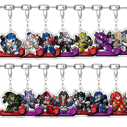 Robot Anime Character Keychain – Cool Mecha Style Pendant for Bags, Car Accessories & Gifts Acrylic Keychain