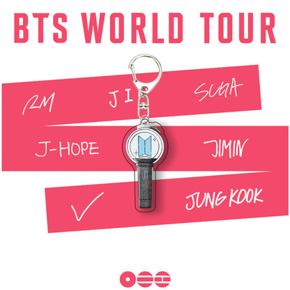 Kpop Merchandise New Bts Cartoon Acrylic Photocard Holder Keychain Gift for ARMY Custom Keychains