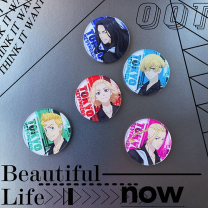 Anime Style Acrylic Fridge Magnets Creative Cartoon Magnetic Decor
