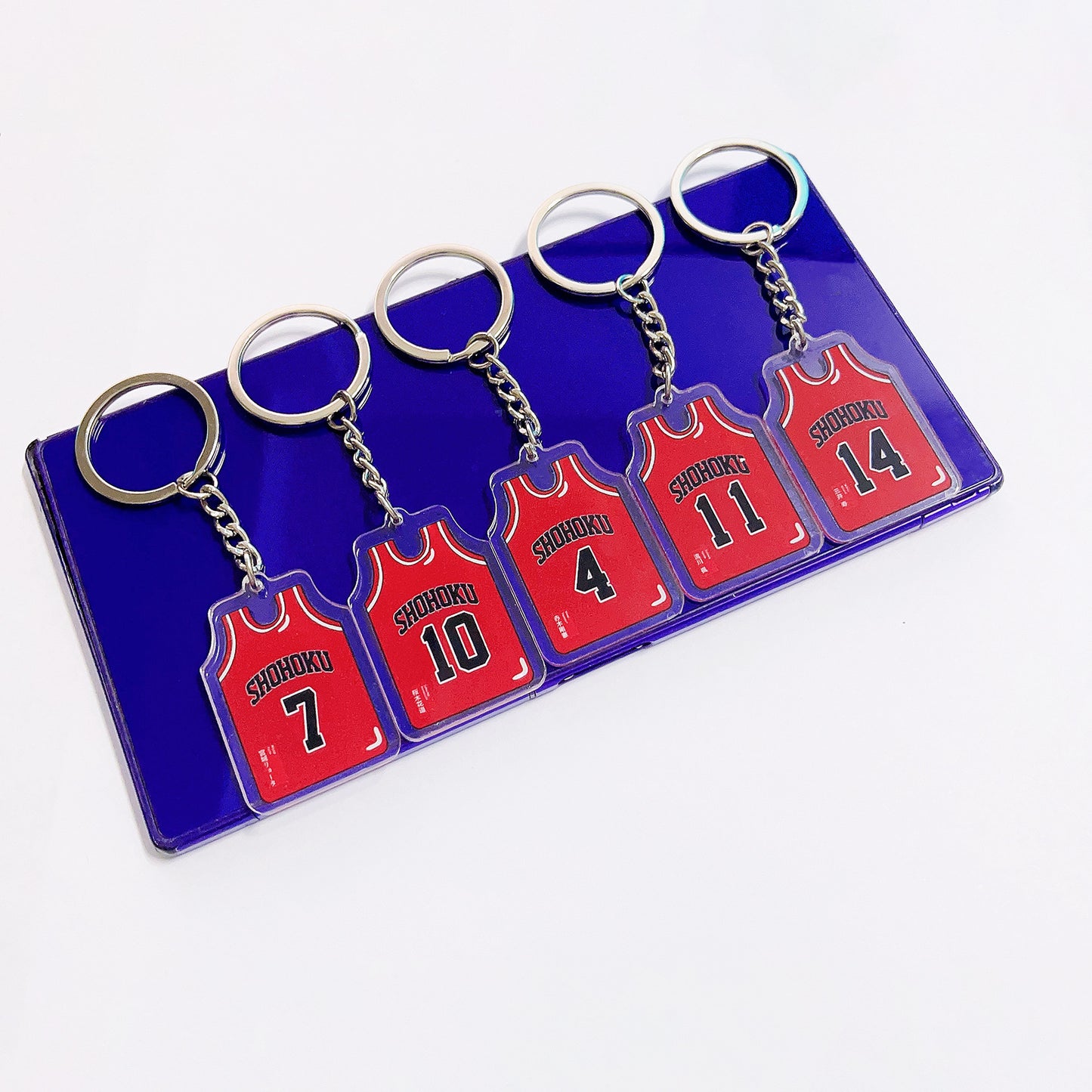 Custom Sports Jersey Number Acrylic Keychain – Personalized Athlete Gift for Fans & Teams