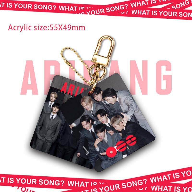 BTS ARIRANG Album Acrylic Phone Charm Set – Kpop Idol Hanging Accessories