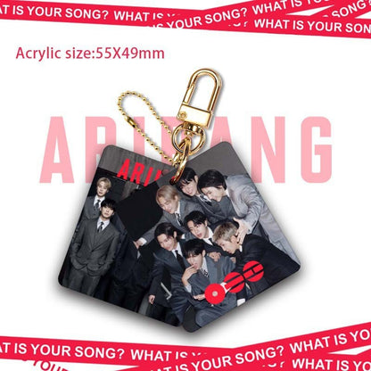 BTS ARIRANG Album Acrylic Phone Charm Set – Kpop Idol Hanging Accessories