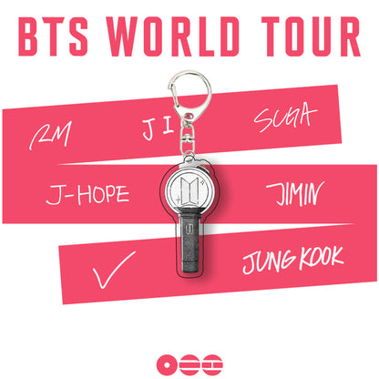 Kpop Merchandise New Bts Cartoon Acrylic Photocard Holder Keychain Gift for ARMY Custom Keychains