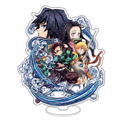 Custom-made Demon Slayer acrylic figurines – in stock