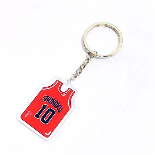 Custom Sports Jersey Number Acrylic Keychain – Personalized Athlete Gift for Fans & Teams