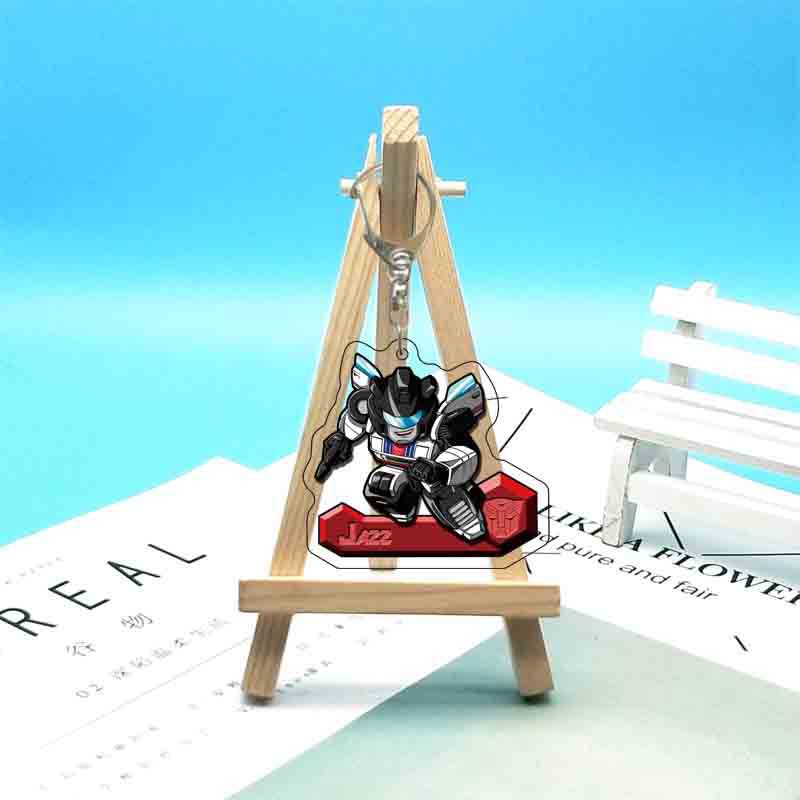 Robot Anime Character Keychain – Cool Mecha Style Pendant for Bags, Car Accessories & Gifts Acrylic Keychain