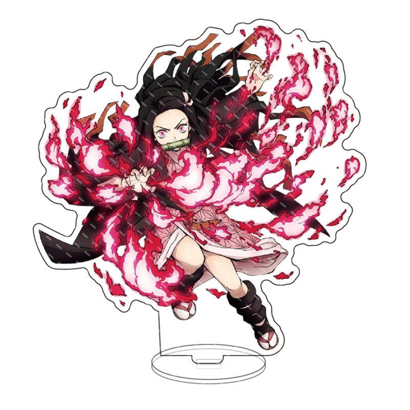 Custom-made Demon Slayer acrylic figurines – in stock