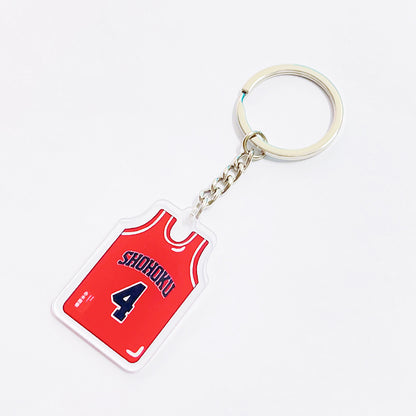 Custom Sports Jersey Number Acrylic Keychain – Personalized Athlete Gift for Fans & Teams