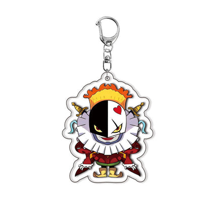 Digimon Keyring: Anime Merchandise, Backpack Charm, Double-Sided Acrylic Keyring