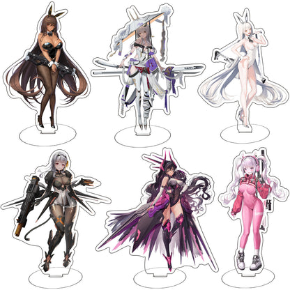 Anime Girl Standee Double-Sided Clear Display Figure Kawaii Character Desk Decor Collectible Gift Acrylic Standee