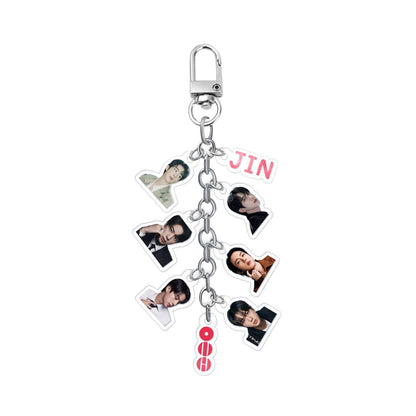 BTS World Tour Inspired Acrylic Keychain – Kpop Fan Gift & Support Merch