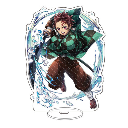 Custom-made Demon Slayer acrylic figurines – in stock