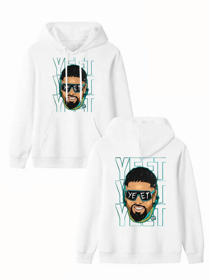 Custom Hoodie Logo Design with Double-Sided Printing