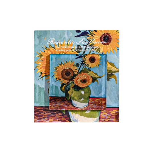 Custom Acrylic Fridge Magnet Van Gogh Starry Night Sunrise Impression Nordic Art