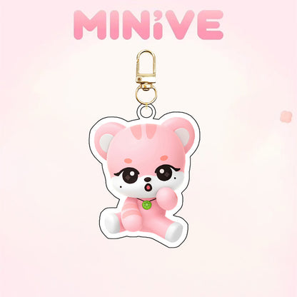 KPOP Idol Miniteen SKZ UV Printed Acrylic Keychain Custom Digital Photo Cartoon Charm Pendant Keyring