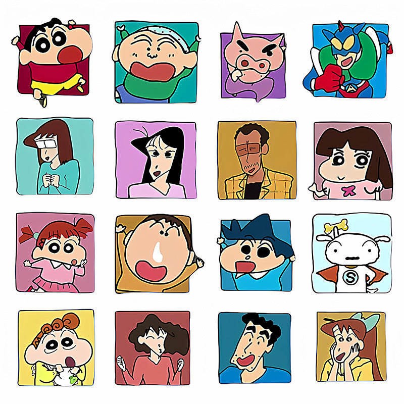 Custom Crayon Shin-chan Acrylic Fridge Magnets | Cute Cartoon Boy Design | Upload Your Own Artwork