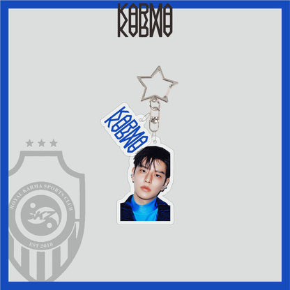 Stray Kids ‘KARMA’ Acrylic Keyring Charm – Official Merchandise