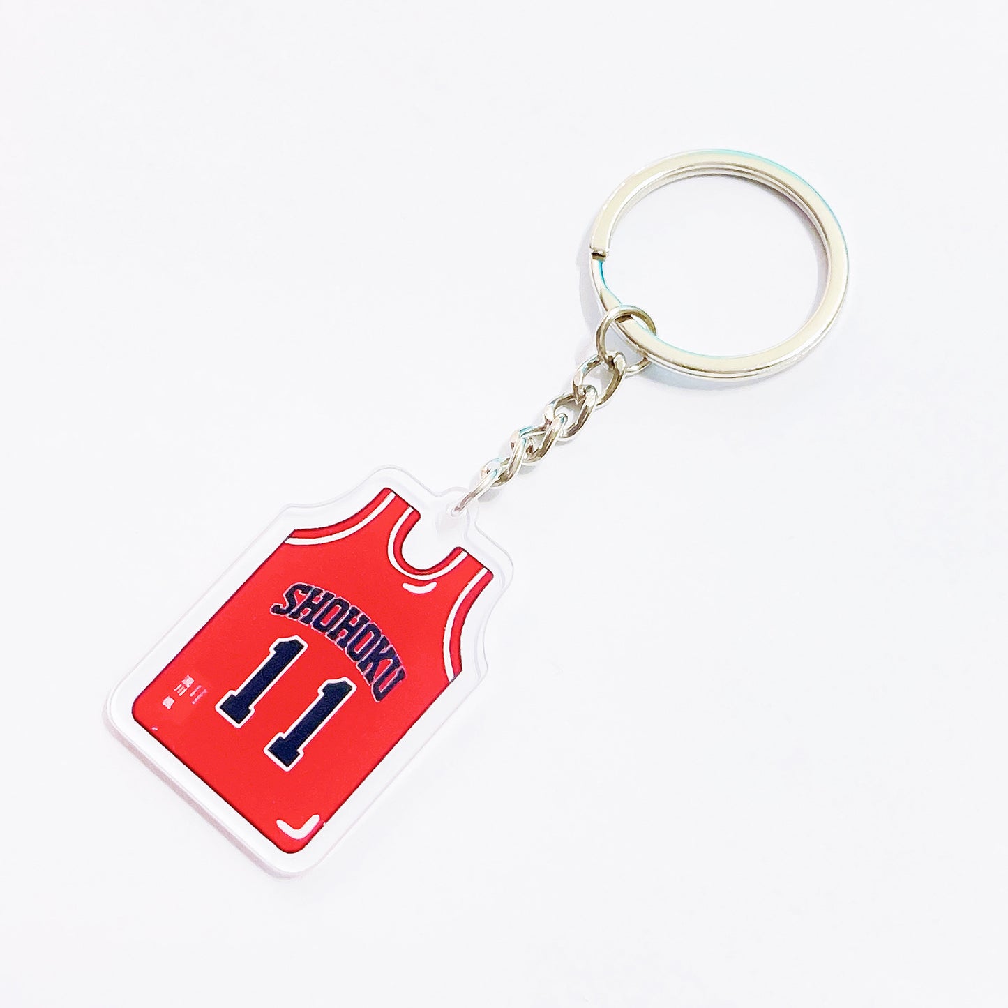 Custom Sports Jersey Number Acrylic Keychain – Personalized Athlete Gift for Fans & Teams