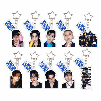 Stray Kids ‘KARMA’ Acrylic Keyring Charm – Official Merchandise