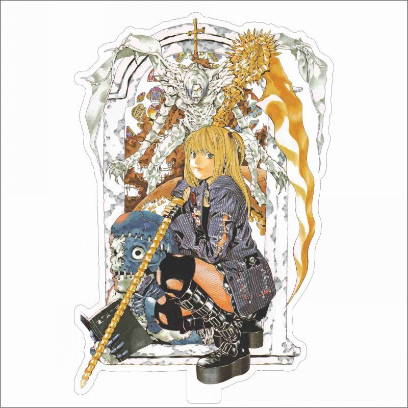 Death Note: Large Standee of Light Yagami, Misa Amane and Misa's Photo; L and Ryuk Acrylic Figurines