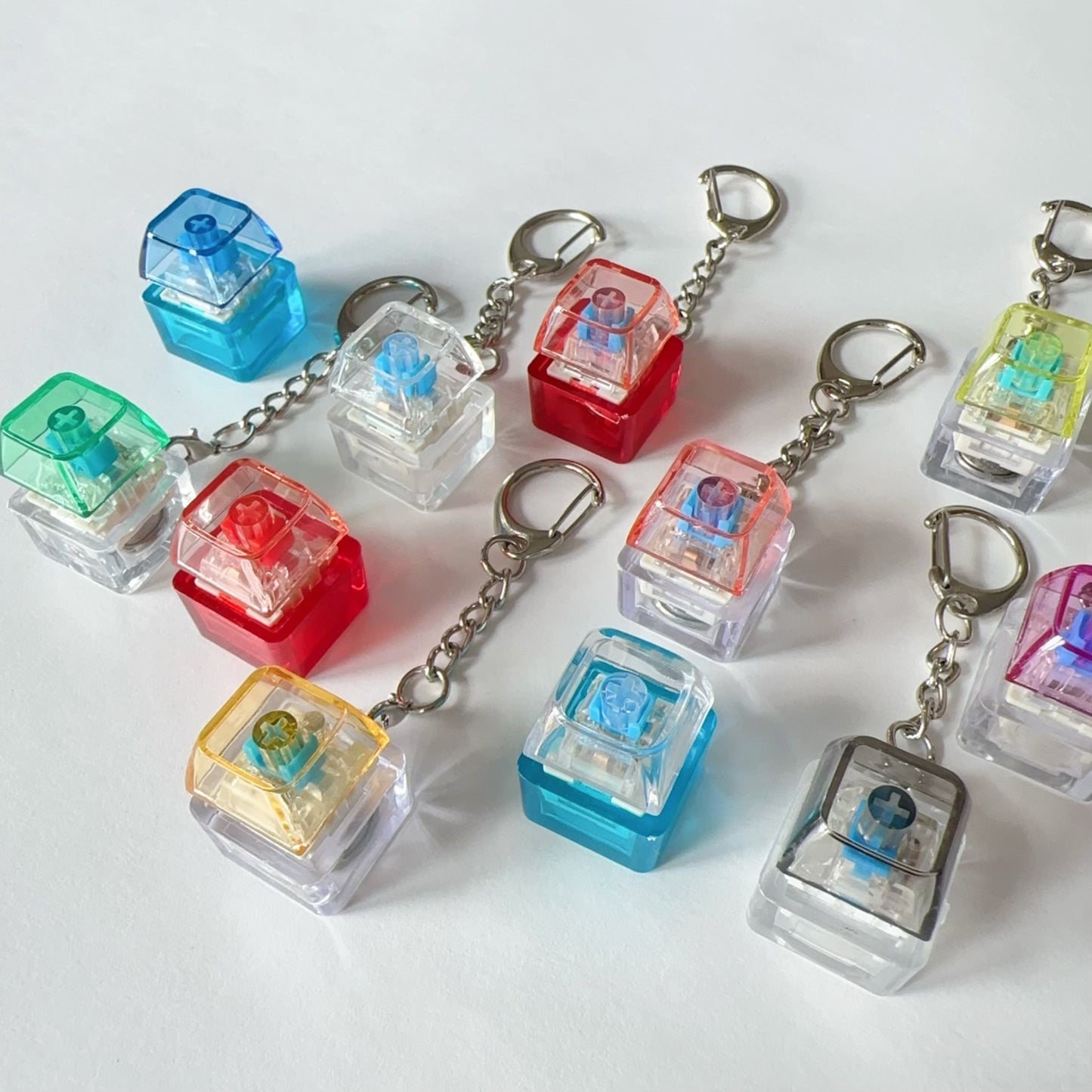 Stress-relief button PC cap – squeeze and press with your fingertips; mechanical keyboard stress-relief button keyring; stress-relief toy