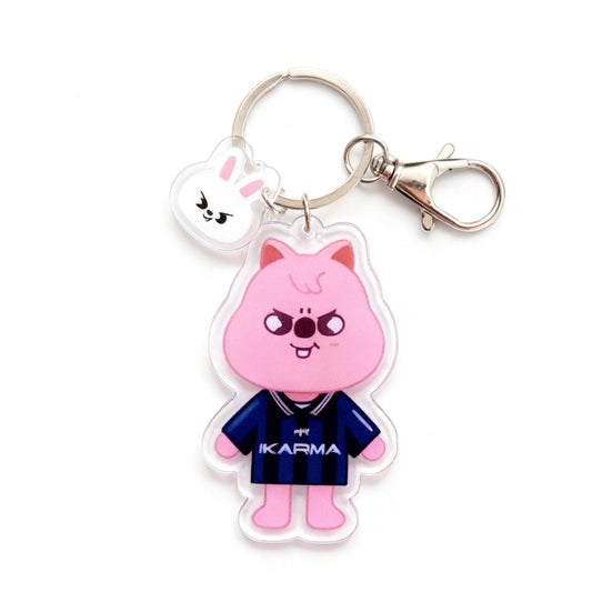 Custom Epoxy Holographic Acrylic Keychains/Charms