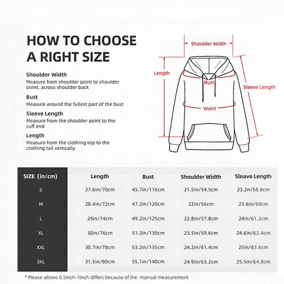 Custom Hoodie Logo Design with Double-Sided Printing