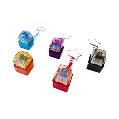 Stress-relief button PC cap – squeeze and press with your fingertips; mechanical keyboard stress-relief button keyring; stress-relief toy