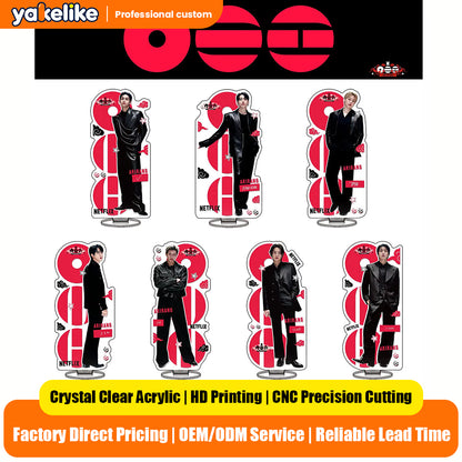 Custom Standing Sign Kpop Comeback Album ARIRANG Jungkook Peripheral Decoration Stand World Tour Netflix Custom Standee