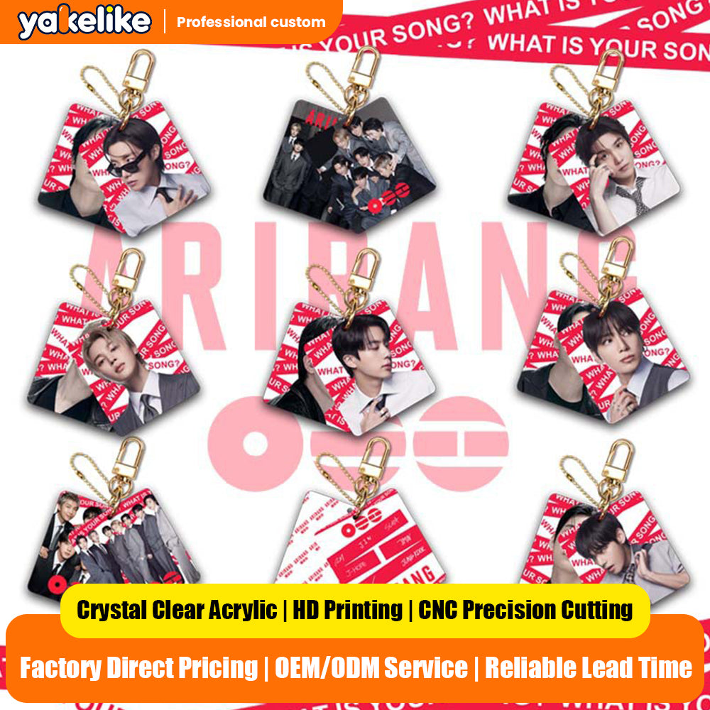 BTS ARIRANG Album Acrylic Phone Charm Set – Kpop Idol Hanging Accessories